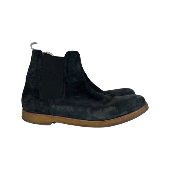 Common Projects Black Suede Boots main image 5